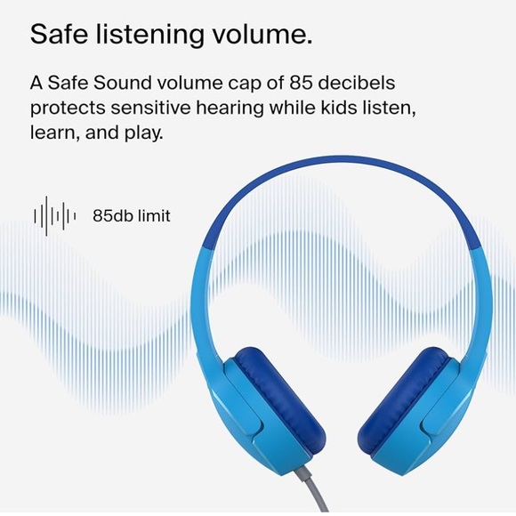 Belkin Soundform Mini Kids Wired Headphones 🎧 - Picture 2 of 8